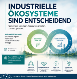 Kreislaufwirtschaft mit Ökosystem gestalten